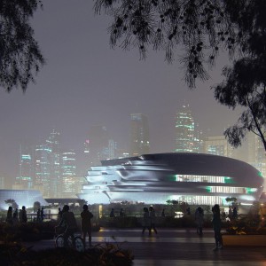 تصویر - موزه علم و فناوری , اثر تیم طراحی زاها حدید (Zaha Hadid Architects) , چین - معماری