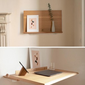 تصویر - طبقه کوچک قابل تبدیل به میز - معماری