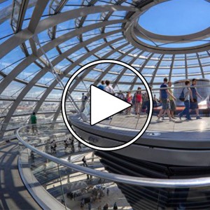 عکس - گنبد شیشه ای رایشس‌تاگ ، Reichstag-Dome Reichstagskuppel ، اثر نورمن فاستر، برلین