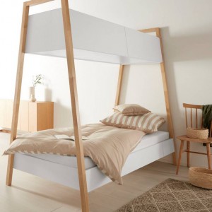 تصویر - طراحی خاص تخت خواب برای داشتن فضای بیشتر در اتاق - معماری