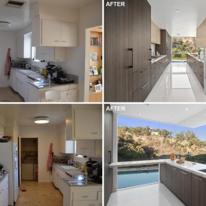 تصویر - قبل و بعد بازسازی آشپزخانه ای در کالیفرنیا - معماری