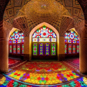 تصویر - ارسی ، نمونه درخشان تزئینات هندسی در معماری ایران - معماری