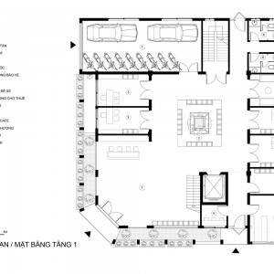 تصویر - ساختمان اداری HP Office Building ، اثر تیم طراحی Kien Truc NDT ، ویتنام - معماری