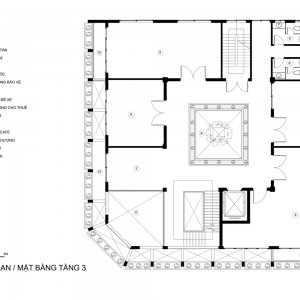 تصویر - ساختمان اداری HP Office Building ، اثر تیم طراحی Kien Truc NDT ، ویتنام - معماری