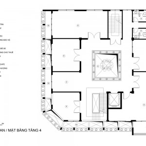 تصویر - ساختمان اداری HP Office Building ، اثر تیم طراحی Kien Truc NDT ، ویتنام - معماری