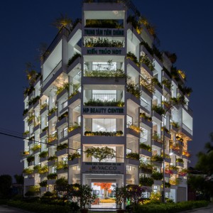 تصویر - ساختمان اداری HP Office Building ، اثر تیم طراحی Kien Truc NDT ، ویتنام - معماری