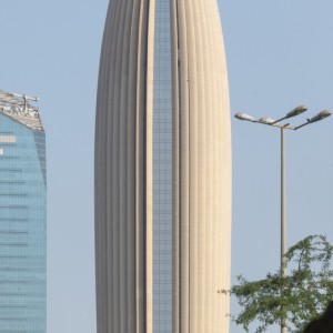 تصویر - ساختمان تازه بانک مرکزی کویت , یک آسمانخراش ۳۰۰ متری - معماری