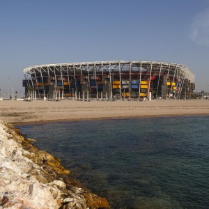 تصویر -  ورزشگاه ۹۷۴ ( Ras Abu Aboud ) , اثر معماران اسپانیایی Fenwick Iribarren Architects , قطر - معماری