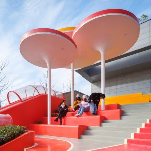 تصویر - طراحی پارک با الهام از آتشفشان و جریان گدازه هایش - معماری
