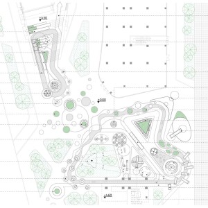 تصویر - طراحی پارک با الهام از آتشفشان و جریان گدازه هایش - معماری