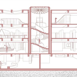 تصویر - ساختمان LI City Study ، اثر تیم طراحی Greater Dog Architects ، چین - معماری