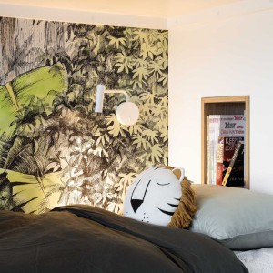 تصویر - طراحی اتاق کودک با تخت سفارشی و تم جنگل - معماری
