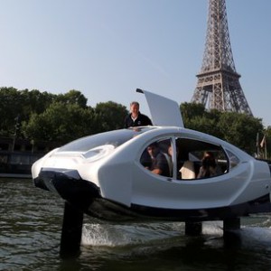 تصویر - تاکسی های آبی برقی ،وسیله جدید حمل و نقل مسافران در فرانسه - معماری