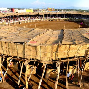 تصویر - مجموعه La Petatera ، ساختاری از چوب و طناب و حصیر , مکزیک - معماری