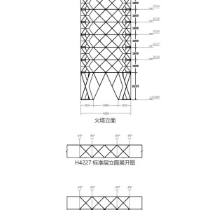 تصویر - برج چوبی Wood Lace Tower ، اثر آتلیه معماری Atelier FCJZ ، چین - معماری