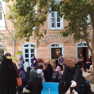 تصویر - کتابخانه تخصصی معماری در خانه تاریخی غفوری ، مشهد - معماری