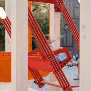 تصویر - نمایشگاه موقت هنری Dome Next Door ، لتونی - معماری
