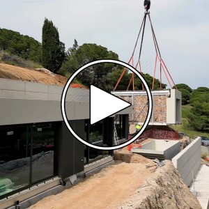 تصویر - خانه مدولار KUBS CASA K202211 ، خانه ای دیدنی با طراحی مینیمالیستی و مدرن - معماری
