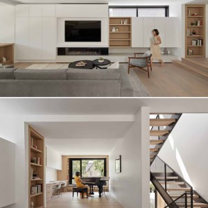 تصویر - طراحی فضای تمرین بسکتبال در دل خانه مسکونی ،کاری از Studio Lau ، کانادا - معماری
