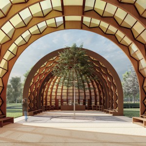 تصویر -  پاویون سرپنتین ۲۰۲۵ اثر استودیو Marina Tabassum Architects - معماری
