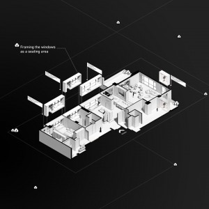 تصویر - پروژه قاب ها ، اثر دفتر معماری شباهنگ ، تهران - معماری