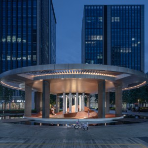 عکس - پاوِیون موج (Wave Pavilion ) ، بازآفرینی میکروفضا در هانگژو ، طراحی Moguang Studio