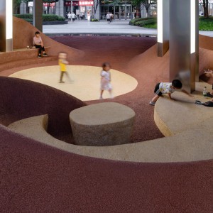 تصویر - پاوِیون موج (Wave Pavilion ) ، بازآفرینی میکروفضا در هانگژو ، طراحی Moguang Studio - معماری