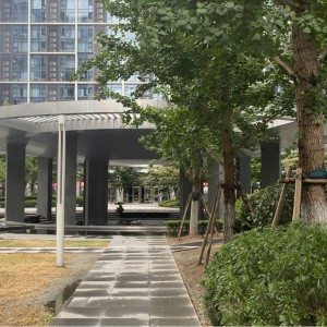 تصویر - پاوِیون موج (Wave Pavilion ) ، بازآفرینی میکروفضا در هانگژو ، طراحی Moguang Studio - معماری