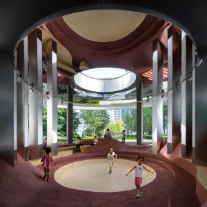 تصویر - پاوِیون موج (Wave Pavilion ) ، بازآفرینی میکروفضا در هانگژو ، طراحی Moguang Studio - معماری