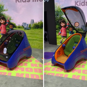 تصویر - رونمایی تویوتا از نخستین خودروی برقی خودران ویژه کودکان - معماری