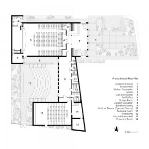 تصویر - سینما Louis Malle ، اثر تیم معماری Atelier Nastorg و Atelier Revel Architecture ، فرانسه - معماری