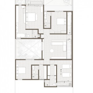 تصویر - خانه Paseo House of Cantera ٬ دفتر معماری Antumbra estudio ٬ مکزیک - معماری