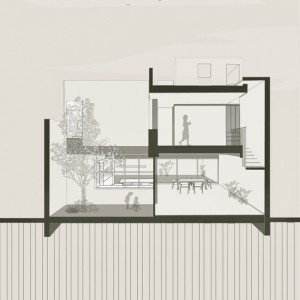 تصویر - خانه Paseo House of Cantera ٬ دفتر معماری Antumbra estudio ٬ مکزیک - معماری