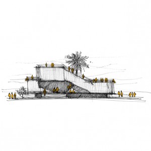 تصویر - ساختمان مدیریت خوابگاه سامیان ٬ اثر گروه معماری اشعری و همکاران ٬ شیراز - معماری