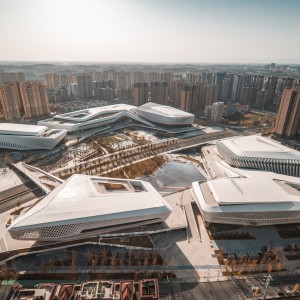 تصویر - مجموعه ورزشی و فرهنگی Jianyang ، اثر تیم معماری CSWADI ، چین - معماری