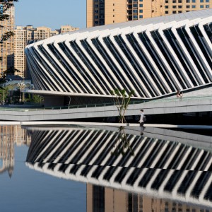 تصویر - مجموعه ورزشی و فرهنگی Jianyang ، اثر تیم معماری CSWADI ، چین - معماری