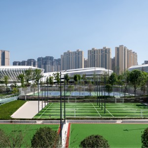 تصویر - مجموعه ورزشی و فرهنگی Jianyang ، اثر تیم معماری CSWADI ، چین - معماری