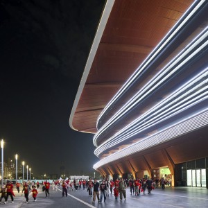 تصویر - مرکز بین‌المللی فوتبال Xi an ، اثر تیم طراحی Zaha Hadid Architects ، iDEA و AISA ، چین - معماری