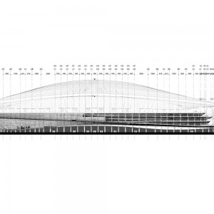 تصویر - مرکز بین‌المللی فوتبال Xi an ، اثر تیم طراحی Zaha Hadid Architects ، iDEA و AISA ، چین - معماری