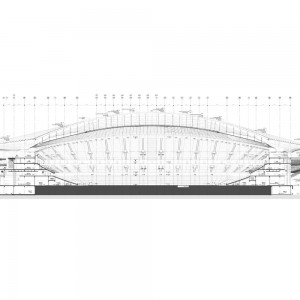 تصویر - مرکز بین‌المللی فوتبال Xi an ، اثر تیم طراحی Zaha Hadid Architects ، iDEA و AISA ، چین - معماری