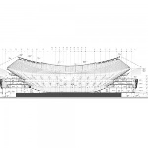 تصویر - مرکز بین‌المللی فوتبال Xi an ، اثر تیم طراحی Zaha Hadid Architects ، iDEA و AISA ، چین - معماری