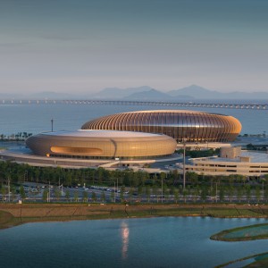 تصویر - مرکز ورزشی Greater Bay Area Sports Center ، اثر تیم معماری Zaha Hadid Architects ، چین - معماری