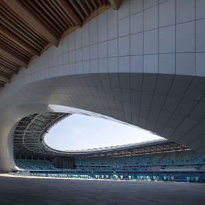 تصویر - مرکز ورزشی Greater Bay Area Sports Center ، اثر تیم معماری Zaha Hadid Architects ، چین - معماری