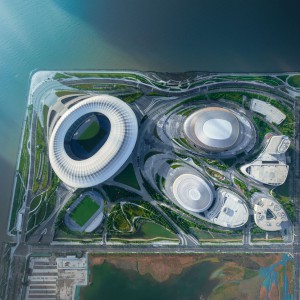 تصویر - مرکز ورزشی Greater Bay Area Sports Center ، اثر تیم معماری Zaha Hadid Architects ، چین - معماری