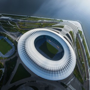تصویر - مرکز ورزشی Greater Bay Area Sports Center ، اثر تیم معماری Zaha Hadid Architects ، چین - معماری