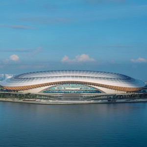 تصویر - مرکز ورزشی Greater Bay Area Sports Center ، اثر تیم معماری Zaha Hadid Architects ، چین - معماری