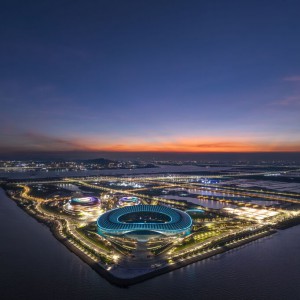 تصویر - مرکز ورزشی Greater Bay Area Sports Center ، اثر تیم معماری Zaha Hadid Architects ، چین - معماری