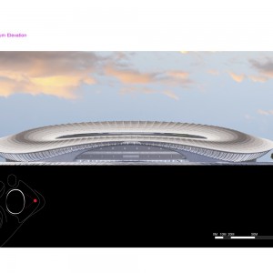 تصویر - مرکز ورزشی Greater Bay Area Sports Center ، اثر تیم معماری Zaha Hadid Architects ، چین - معماری