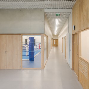 تصویر - مجموعه ورزشی Petit-Quevilly ، اثر تیم معماری Olgga Architects ، فرانسه - معماری