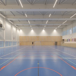 تصویر - مجموعه ورزشی Petit-Quevilly ، اثر تیم معماری Olgga Architects ، فرانسه - معماری